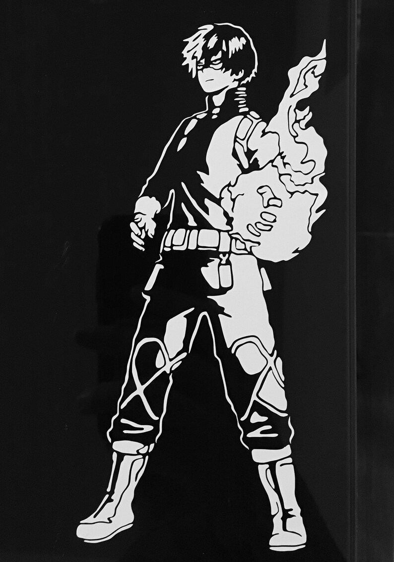 My Hero Academia Shoto Todoroki Decal - 
