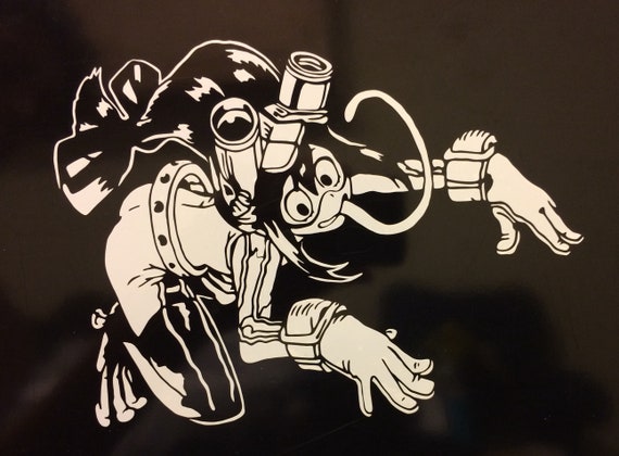 My Hero Academia Tsuyu Asui Froppy Decal Sticker Etsy