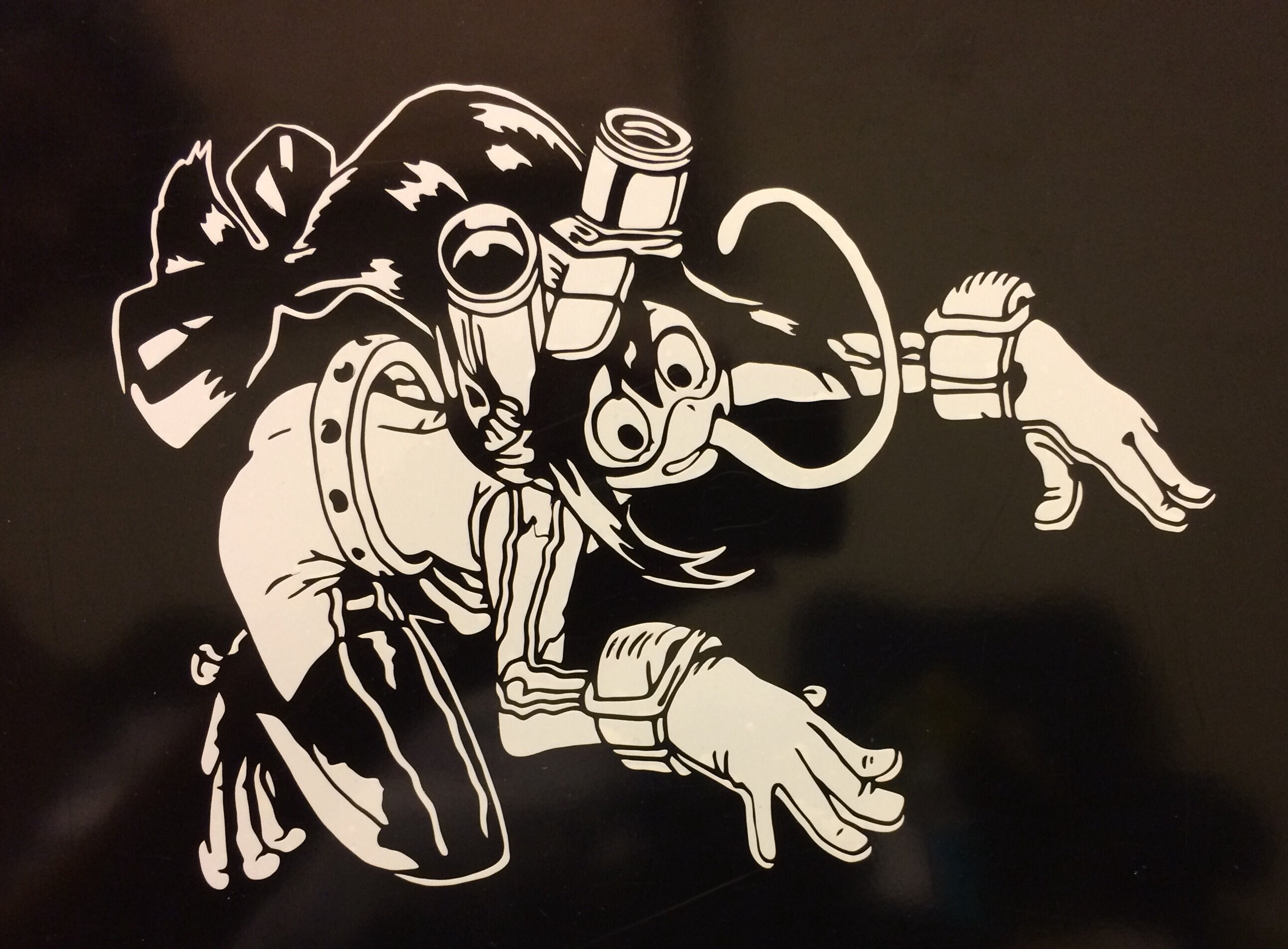 My Hero Academia Tsuyu Asui Froppy decal sticker