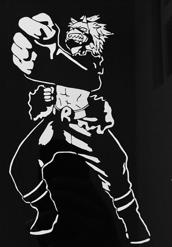 pic My Hero Academia Stickers Kirishima my hero academia eijiro kirishima red riot decal