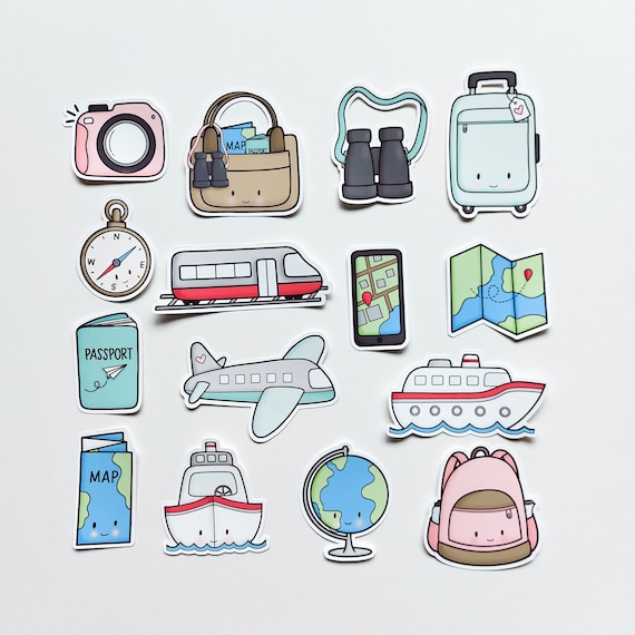 Tsuki 'Once Upon a Time' 3D Sticker Set Tsuki 'Once Upon a Time' 3D Sticker Set