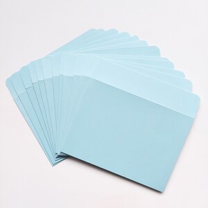 Colorful A7 Envelopes / Single Color / Handmade Envelopes / Envelope Pack / Sturdy Cardstock Envelopes / 5.25 X 7.25 image 4