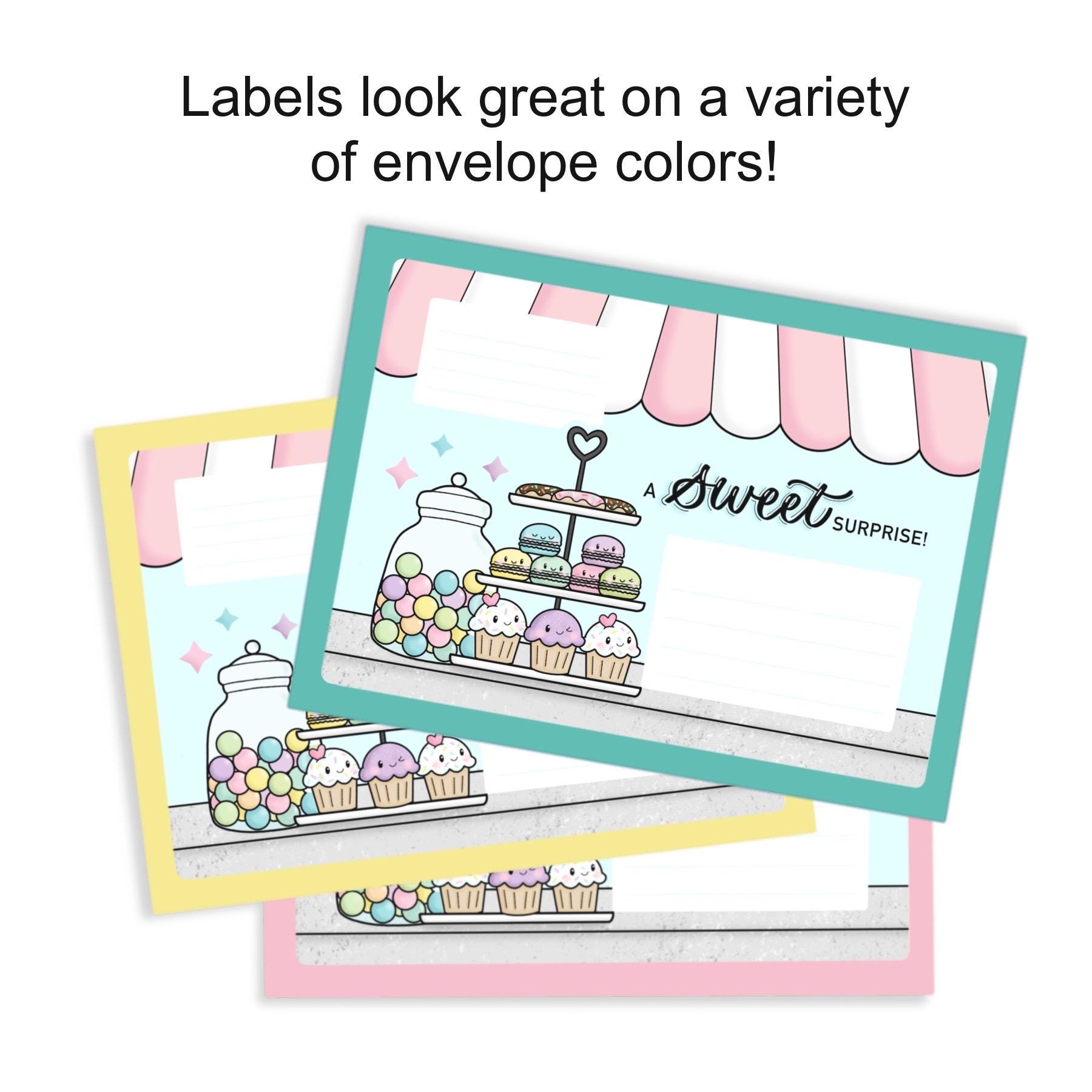 Sweet Essentials Address Sweet Shop Address Label Stickers / Pen Pal Happy Mail Stickers ...