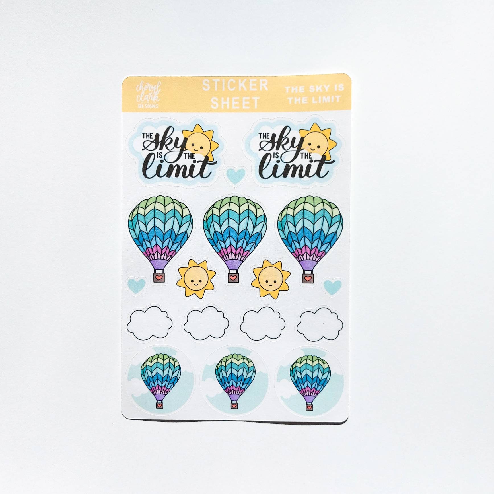 Hot Air Balloon Sticker Bundle / Special Delivery Stickers / Happy Mail ...