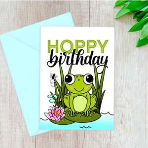 Carte de joyeux anniversaire / Carte de ballon / Carte d'ami / Carte vierge / Carte d'amitié / Carte de correspondance / Carte de correspondance colorée