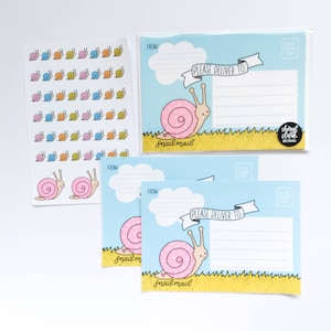 Autocollants d'étiquette d'adresse courrier postal / Autocollants courrier heureux / Autocollants / Autocollants papier / Autocollants enveloppe / Autocollants courrier