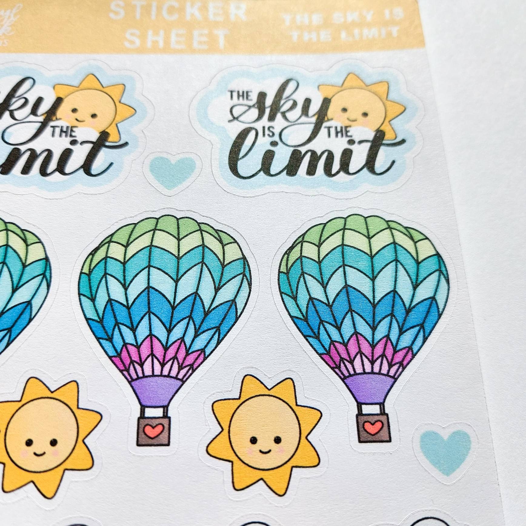 Hot Air Balloon Sticker Bundle / Special Delivery Stickers / Happy Mail ...