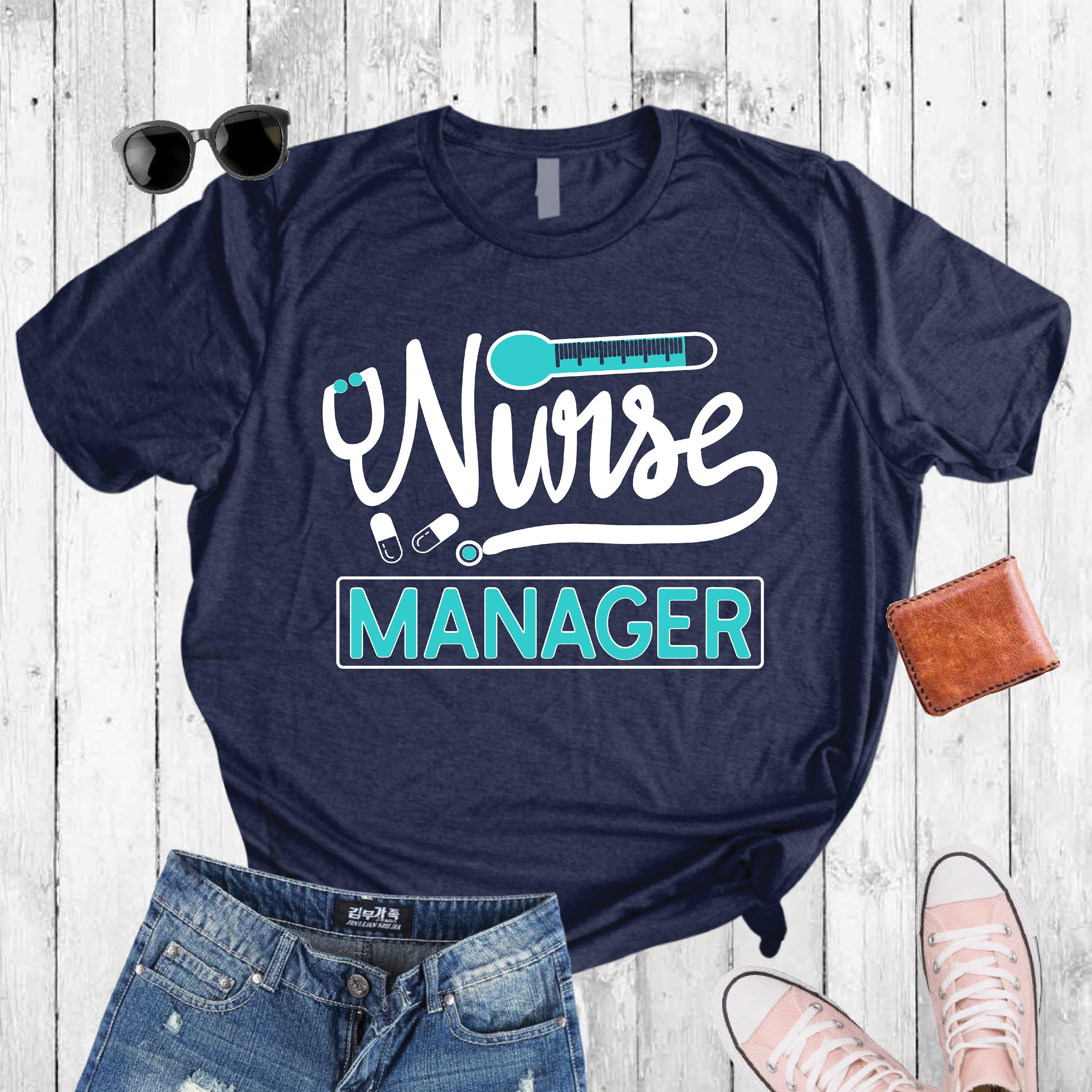 Nurse Manager Shirt/Nurse Case manager Shirt/Registered Etsy