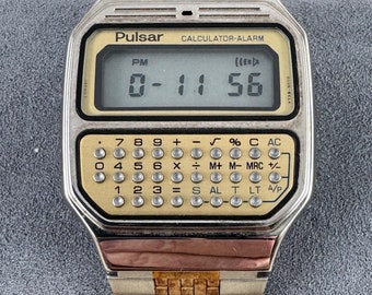 Vintage Casio Data Bank Telememo 30 Illuminator Dbc-300 Calculator