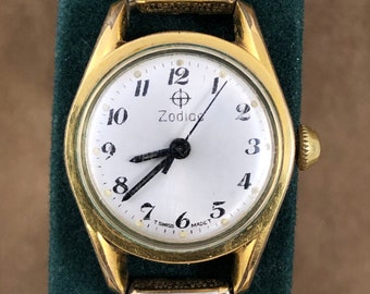 Vintage Rare 14K Y Gold Diamond Ollendorff Swiss Made  display picture 1