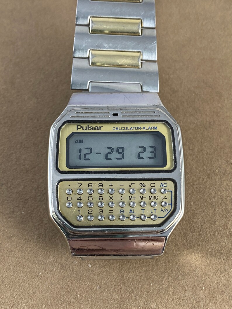 Rare Vintage 1970's Pulsar Y739-5019 070713 LCD image 0