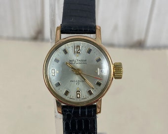 Orologio da uomo WALTHAM Wind Up vintage anni 60 Etsy Italia