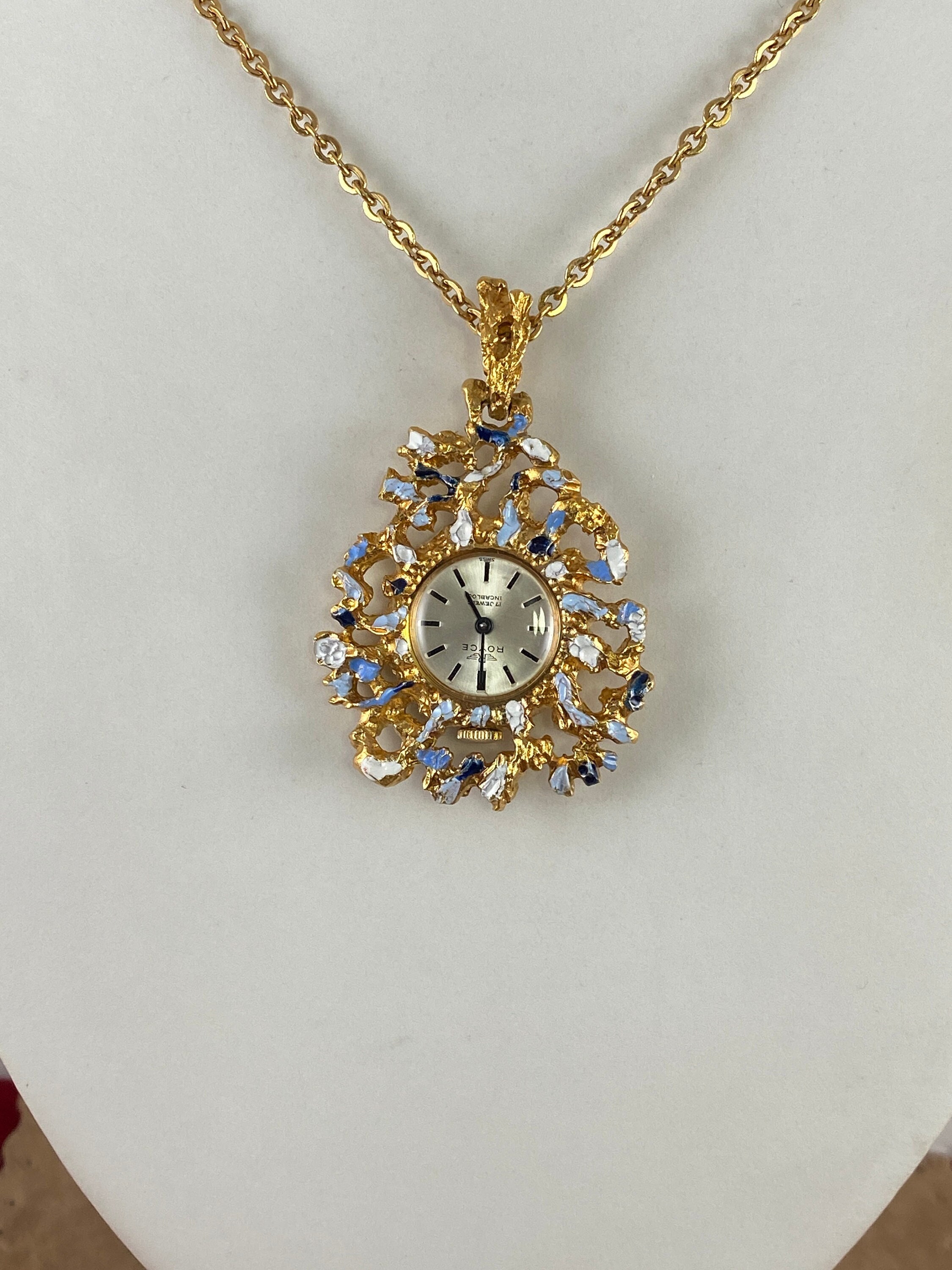 Vintage Royce Pendant Watch With 17 Jewel Swiss Movement  display picture 3
