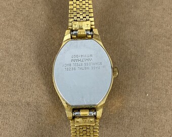 Steel back stainless watch sale