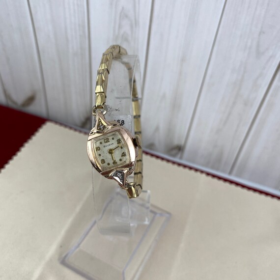 Bulova 14 karat hotsell gold ladies watch