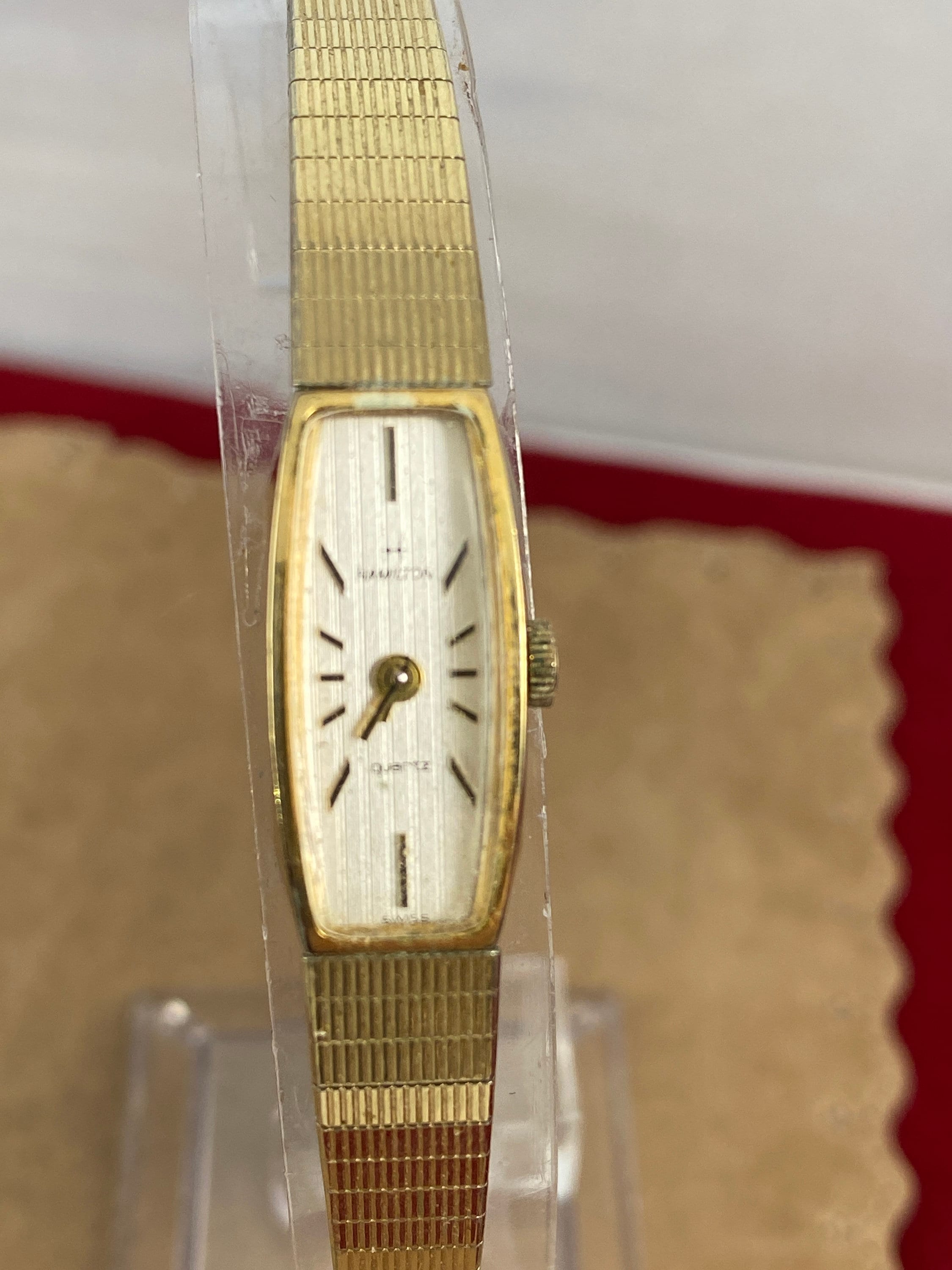 1980年代のヴィンテージ ハミルトン ウォッチ クォーツムーブメント