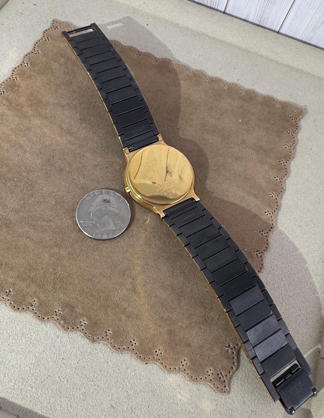 Rare Seiko Lassale Ladies Quartz Watch BrownDial 13mm 0.51in