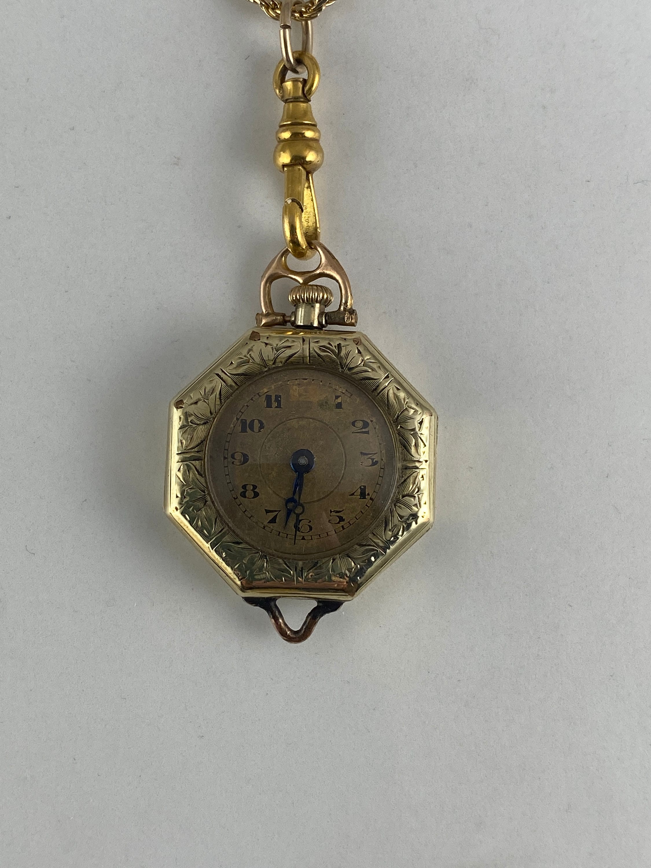 Elgin Pocket Octagon Watch Norway