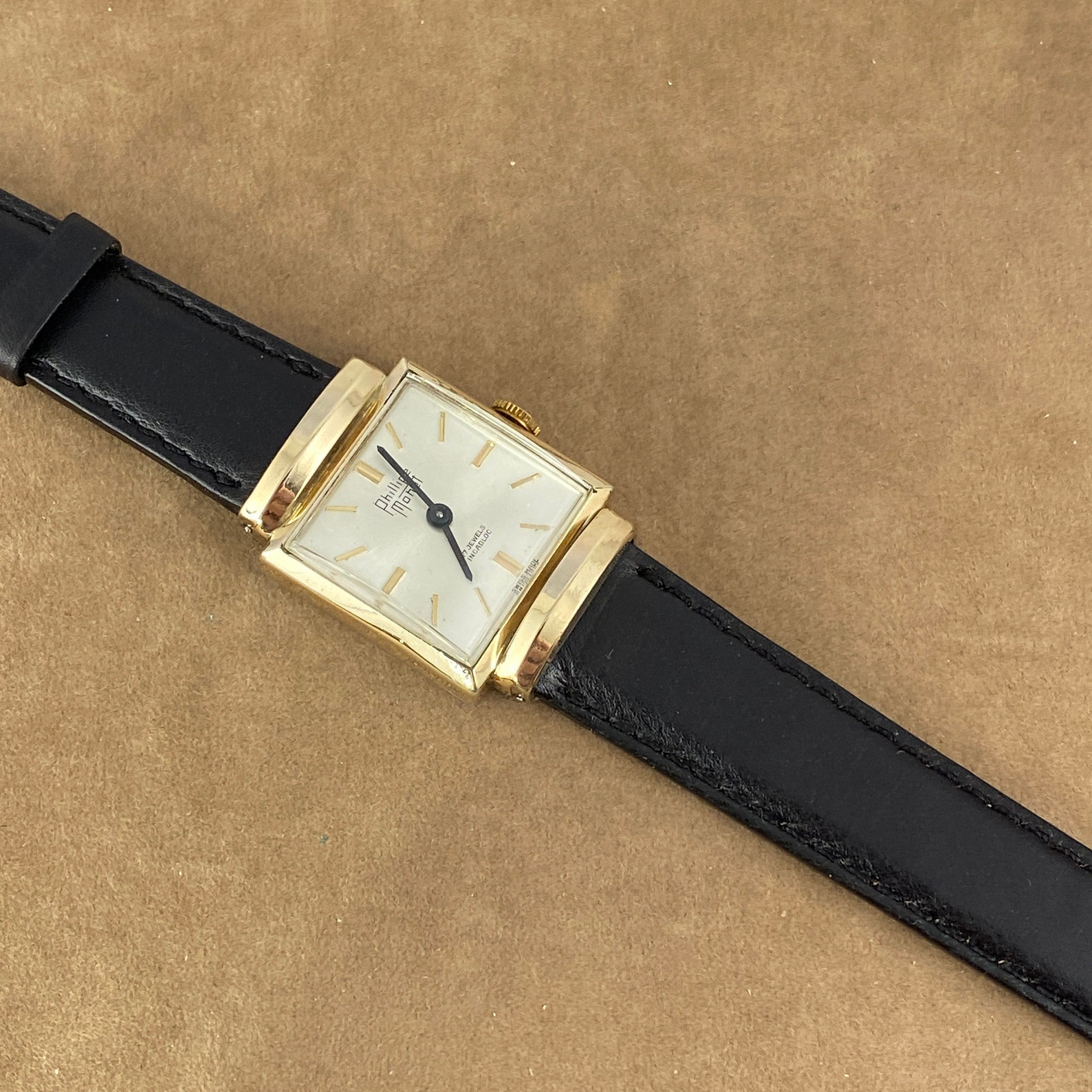 Vintage Swiss Made Phillipe Monet Watch 10K RGP Gold Filled 17 - Etsy