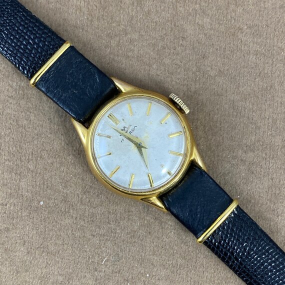 Vintage Movado Swiss Watch 1950's Hand Wind Gold Plat… - Gem