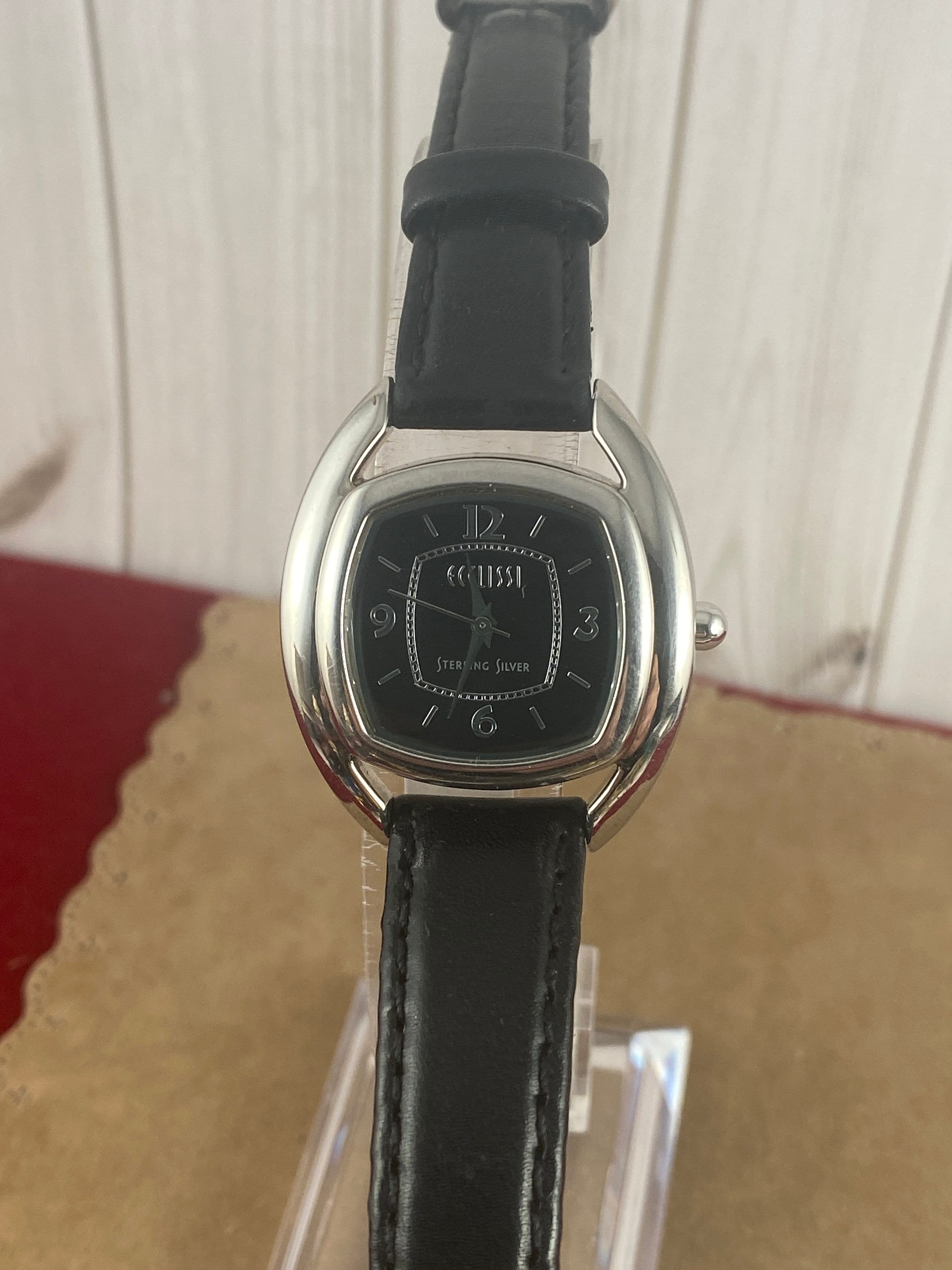 Vintage Ecclissi Sterling Silver Western Watch Turquoise Face Auction price result for ecclissi watch | Barnebys auction  main image 3
