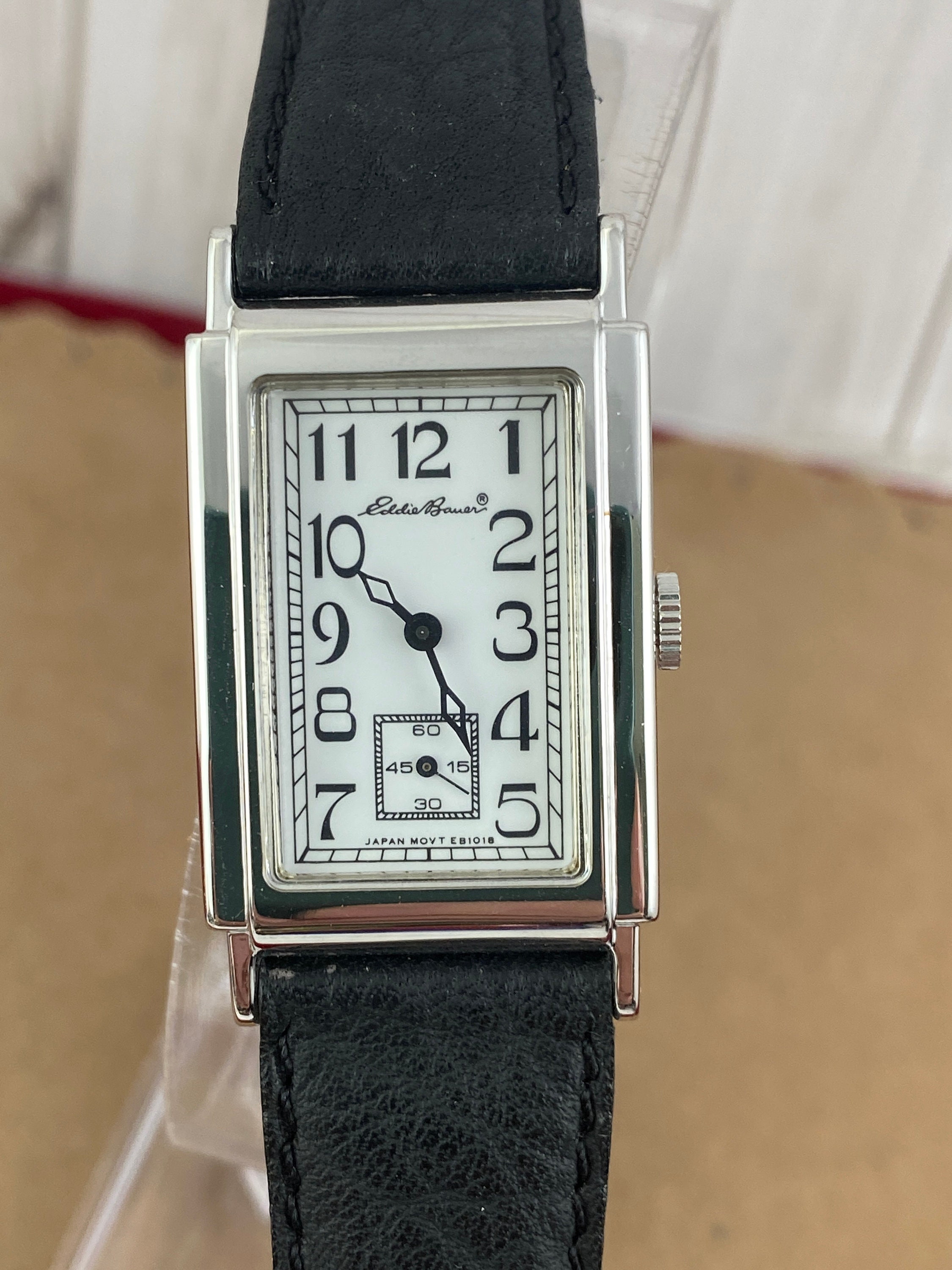 Vintage Extremely Rare Eddie Bauer 70th Anniversary Tank Watch Etsy