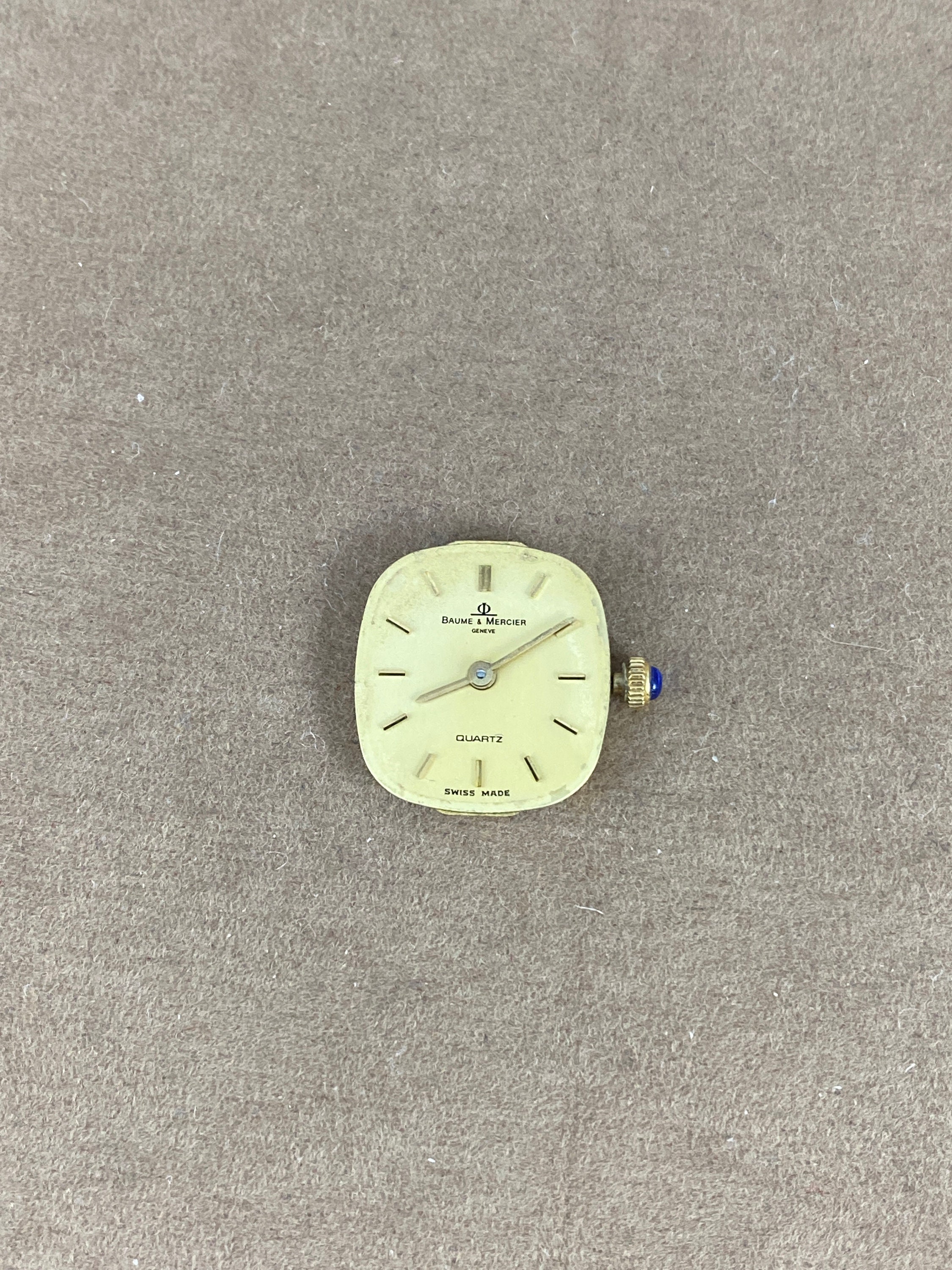 Baume and Mercier Quartz Watch Movement Swiss Made 6 Jewels BM5501