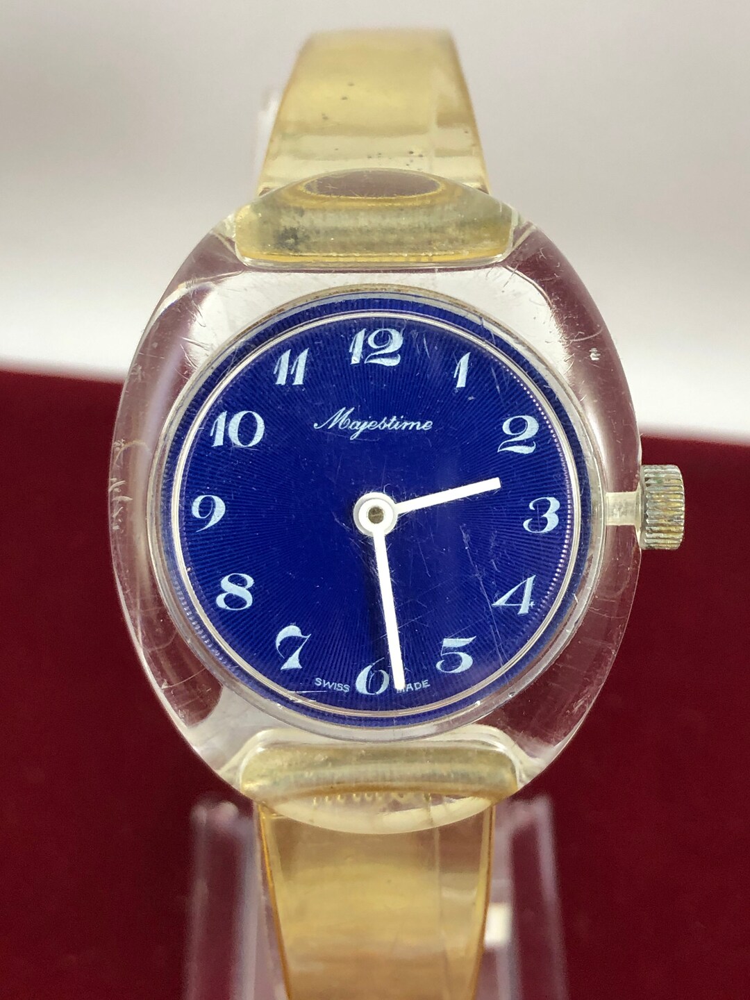 Montres-Émaux-Bijoux 1978 Vintage Majestime Woman's Watch 1960's Swiss Made 1 Jewel Manual