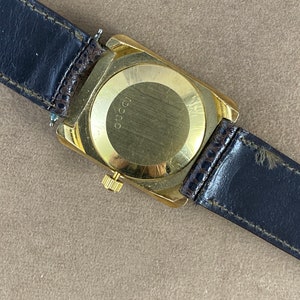 Vintage Very Rare 1970's Gucci Hand Winding Watch Gold - Etsy