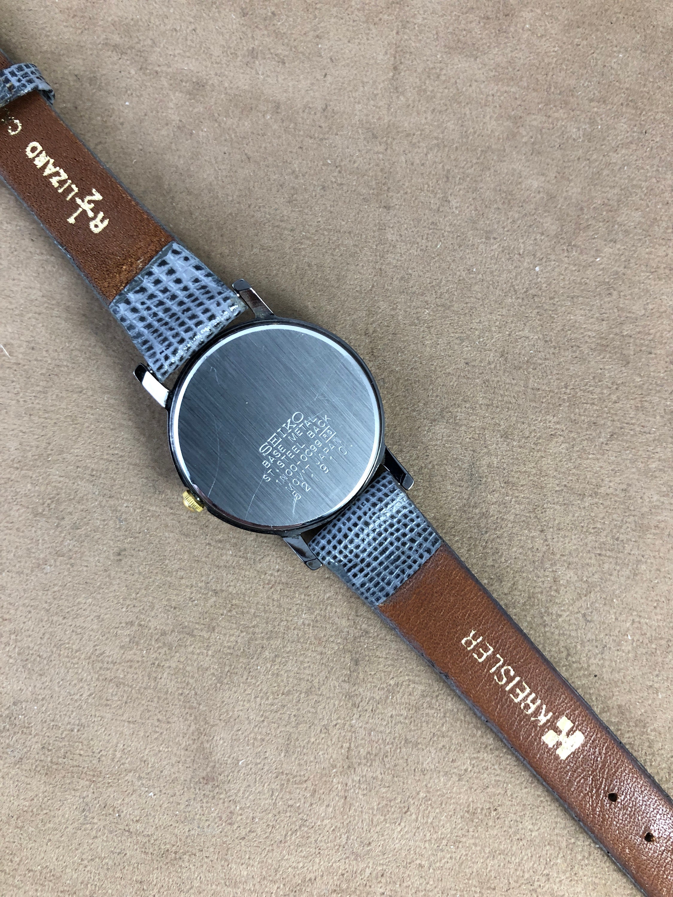 時計 seiko calf-Z 12 seiko calf-Z 12（Seiko Calf Leather Black 12mm Watch Strap +