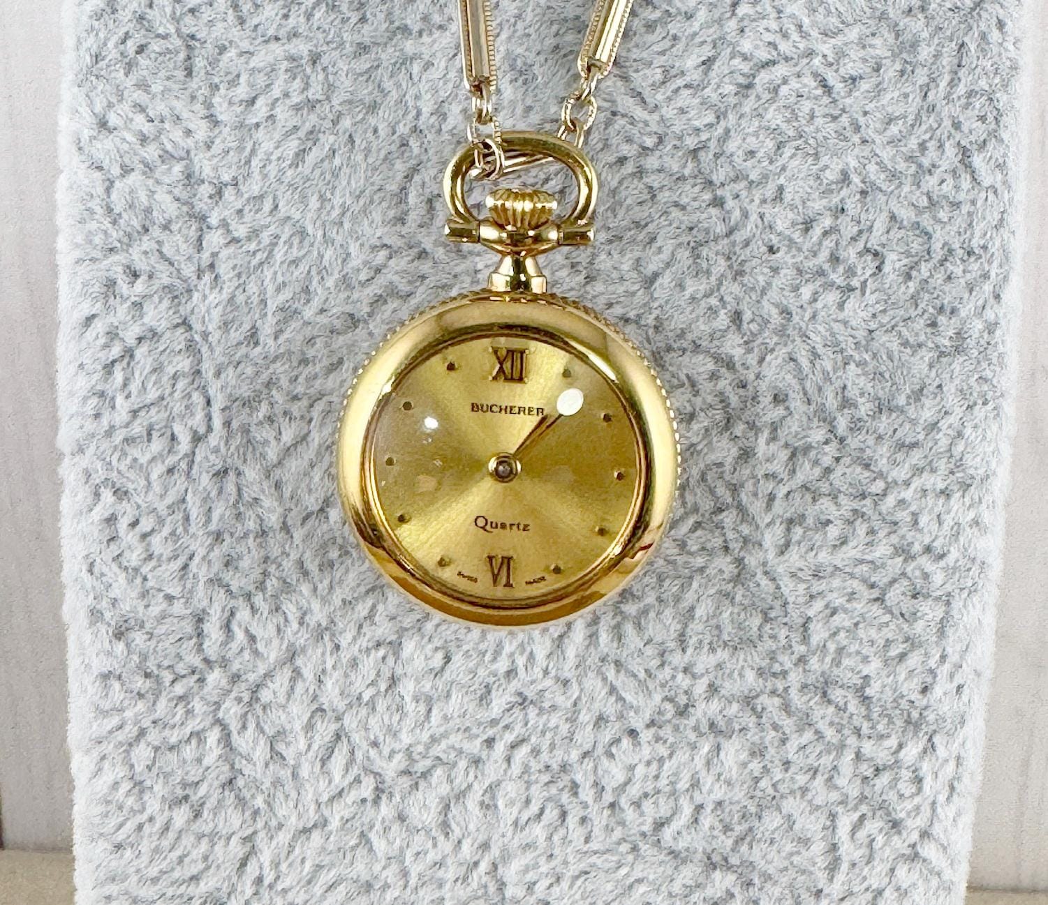 Ladies bucherer pendant watch - Etsy 日本
