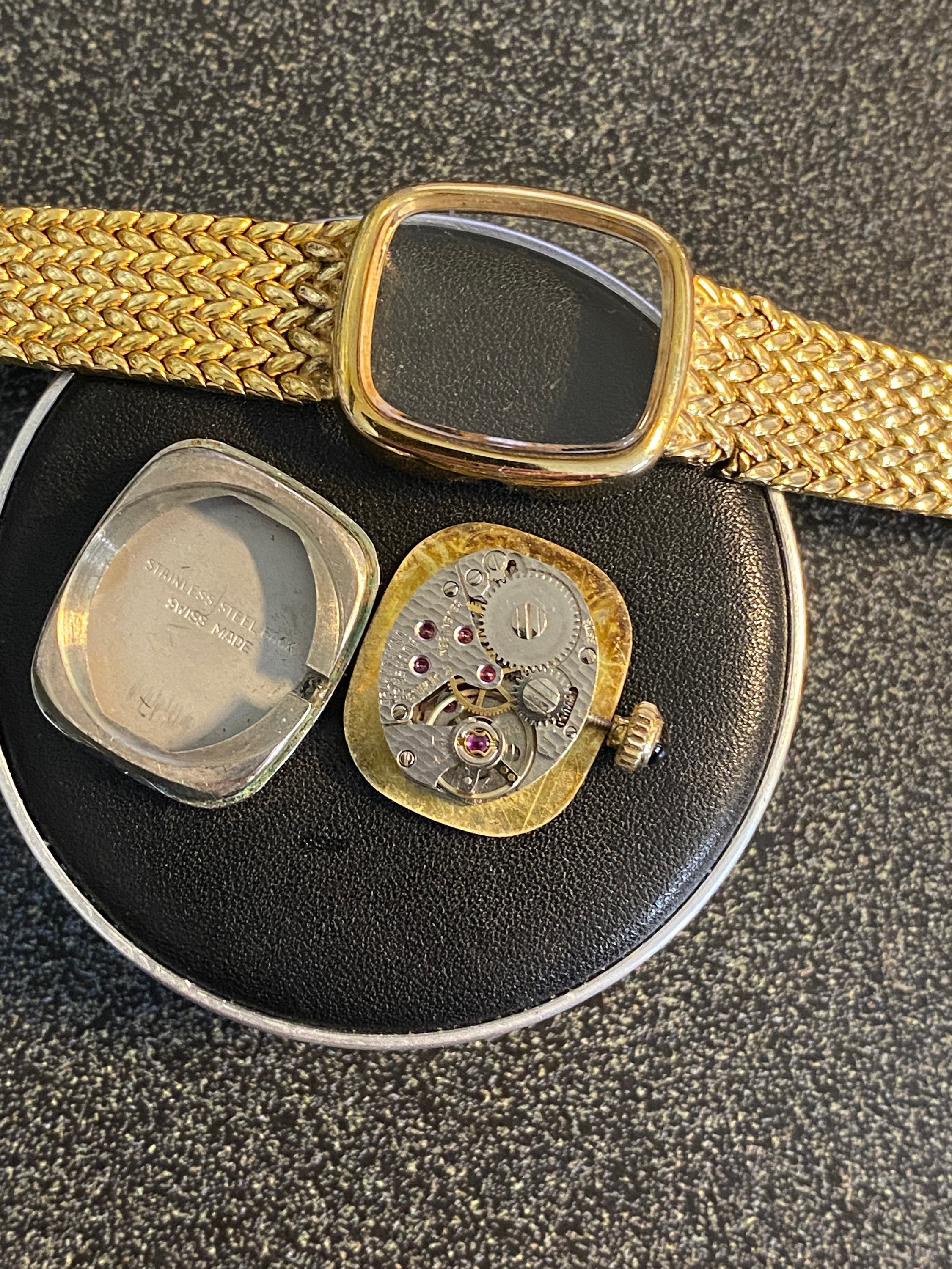 Beautiful Vintage Bucherer Swiss Gold Plated 18K 10 Micron - Etsy