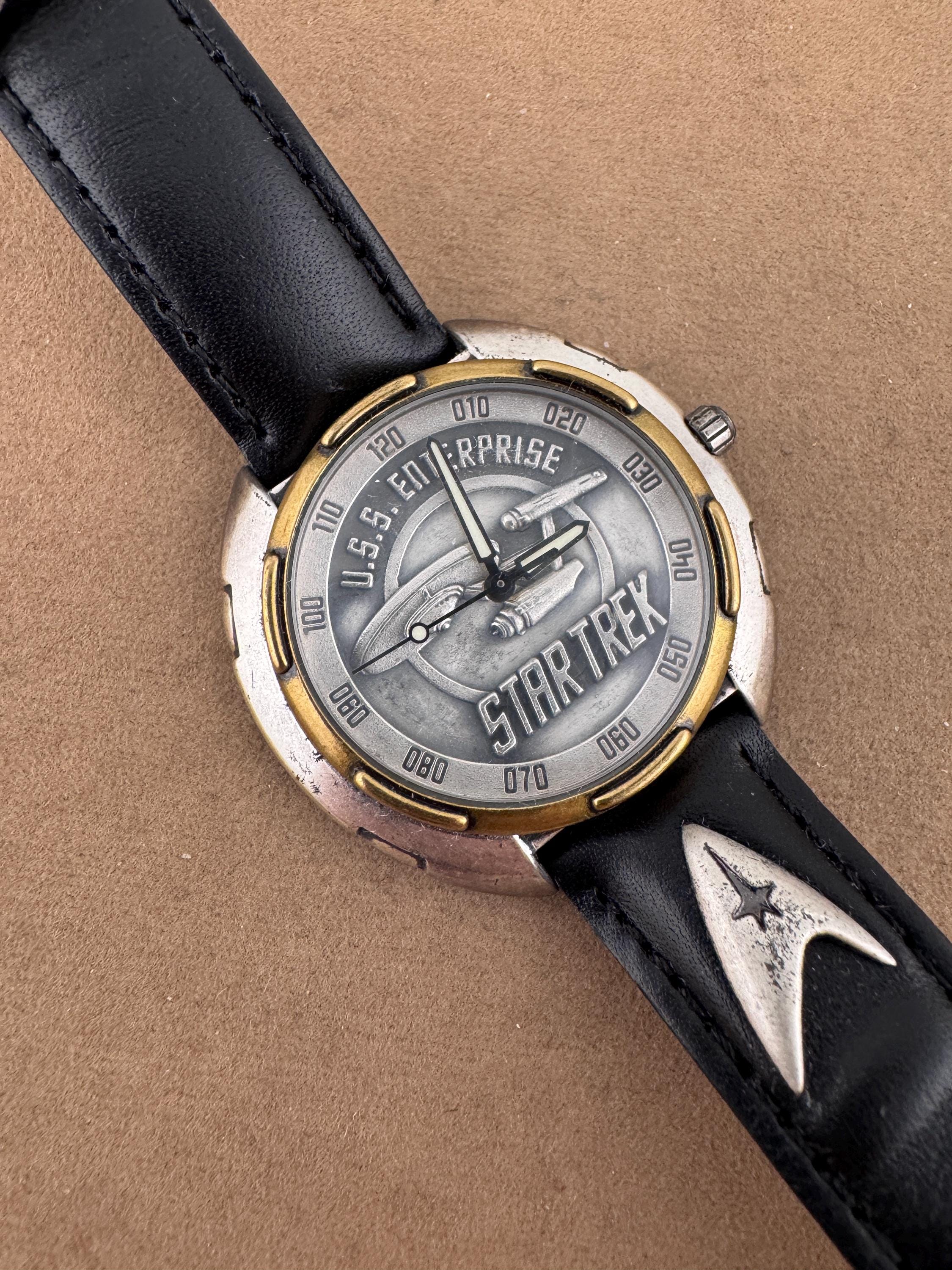 Vintage Star Trek U.S.S. Enterprise Watch, Limited Edition, 1995