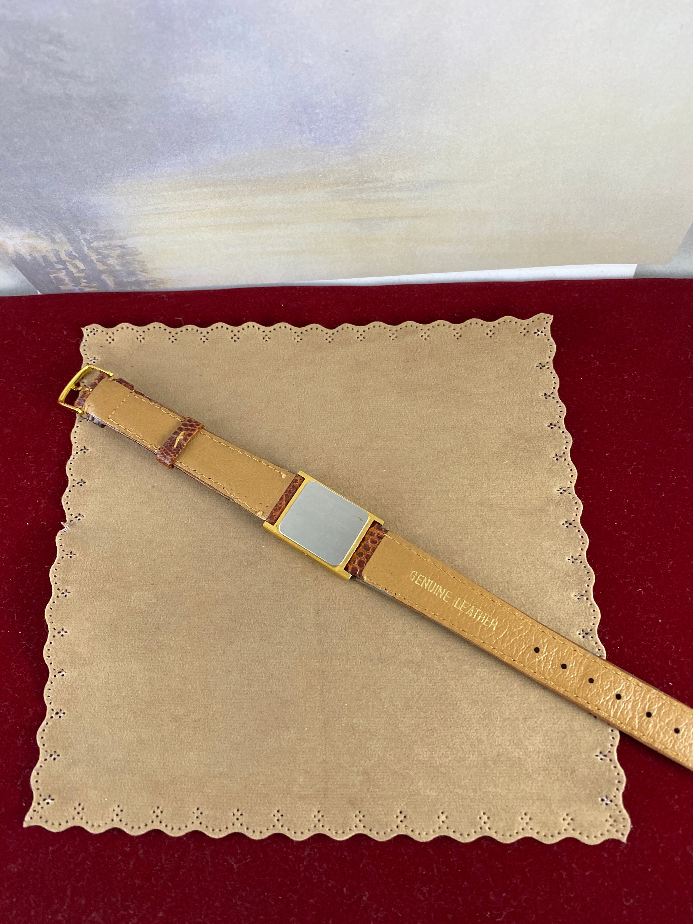 Vintage Neiman Marcus Gold Plated Watch: Swiss Made, Roman 