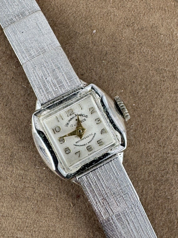 Rare Neiman Marcus Mechanical 17 Jewel Swiss Watch Etsy UK