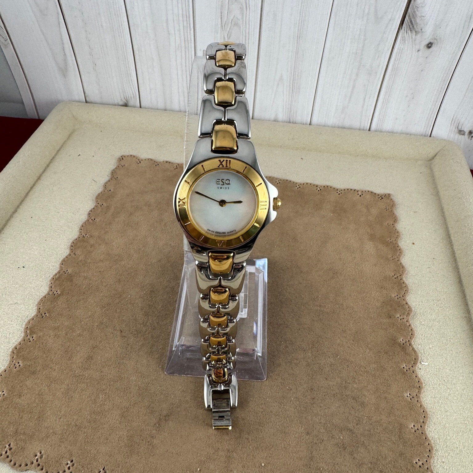 ESQ by Movado Women’s two tone watch ESQ by Movado Men main image 2