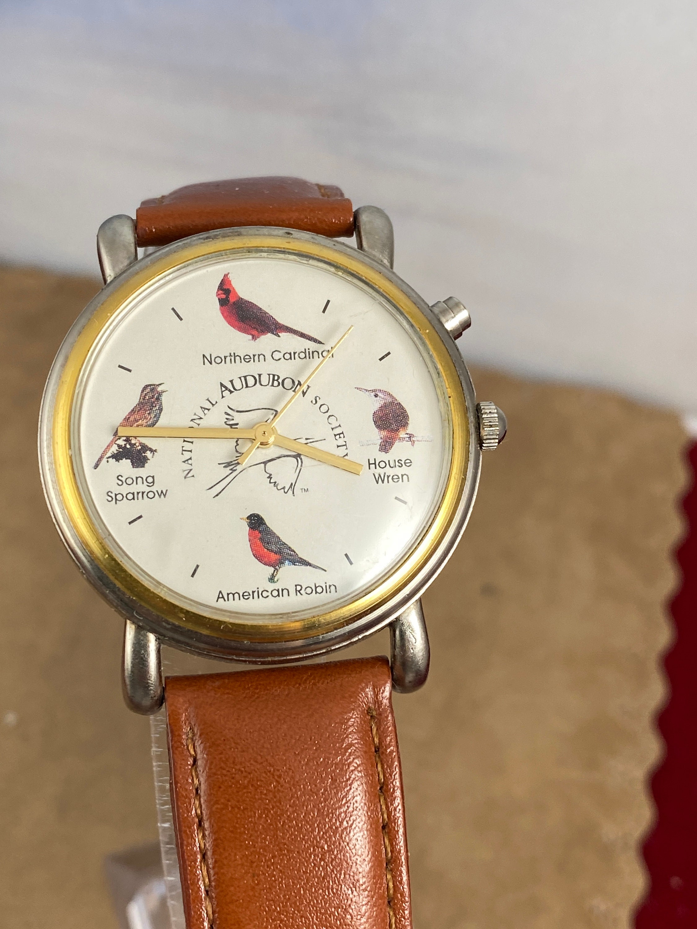National Audubon Society Authentic Singing Bird Watch Bird Sounds