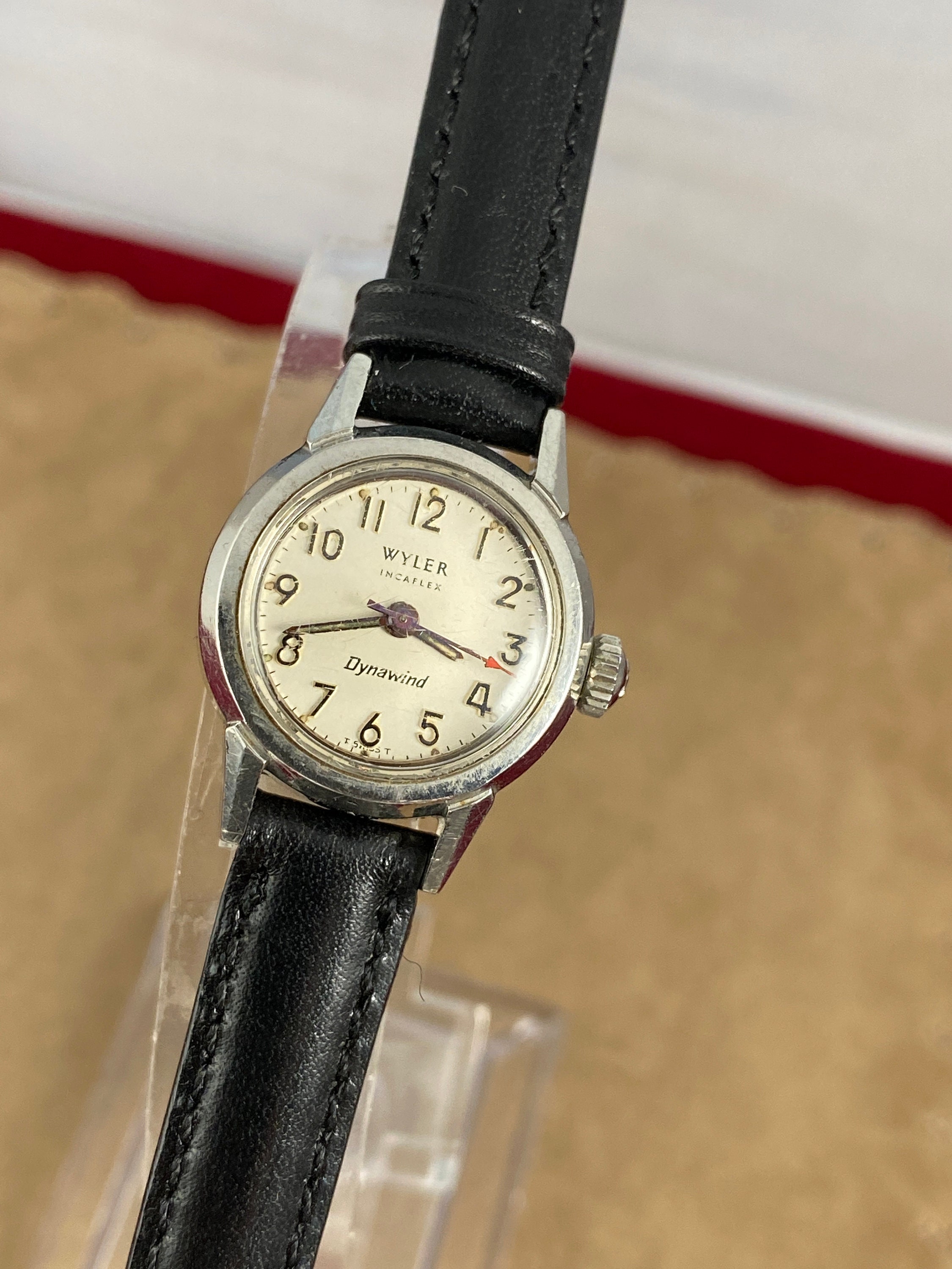ヴィンテージ ワイラー インカフレックス 1940-1950 年代 腕時計 ヴィンテージ ワイラー インカフレックス 1940-1950 年代 腕時計