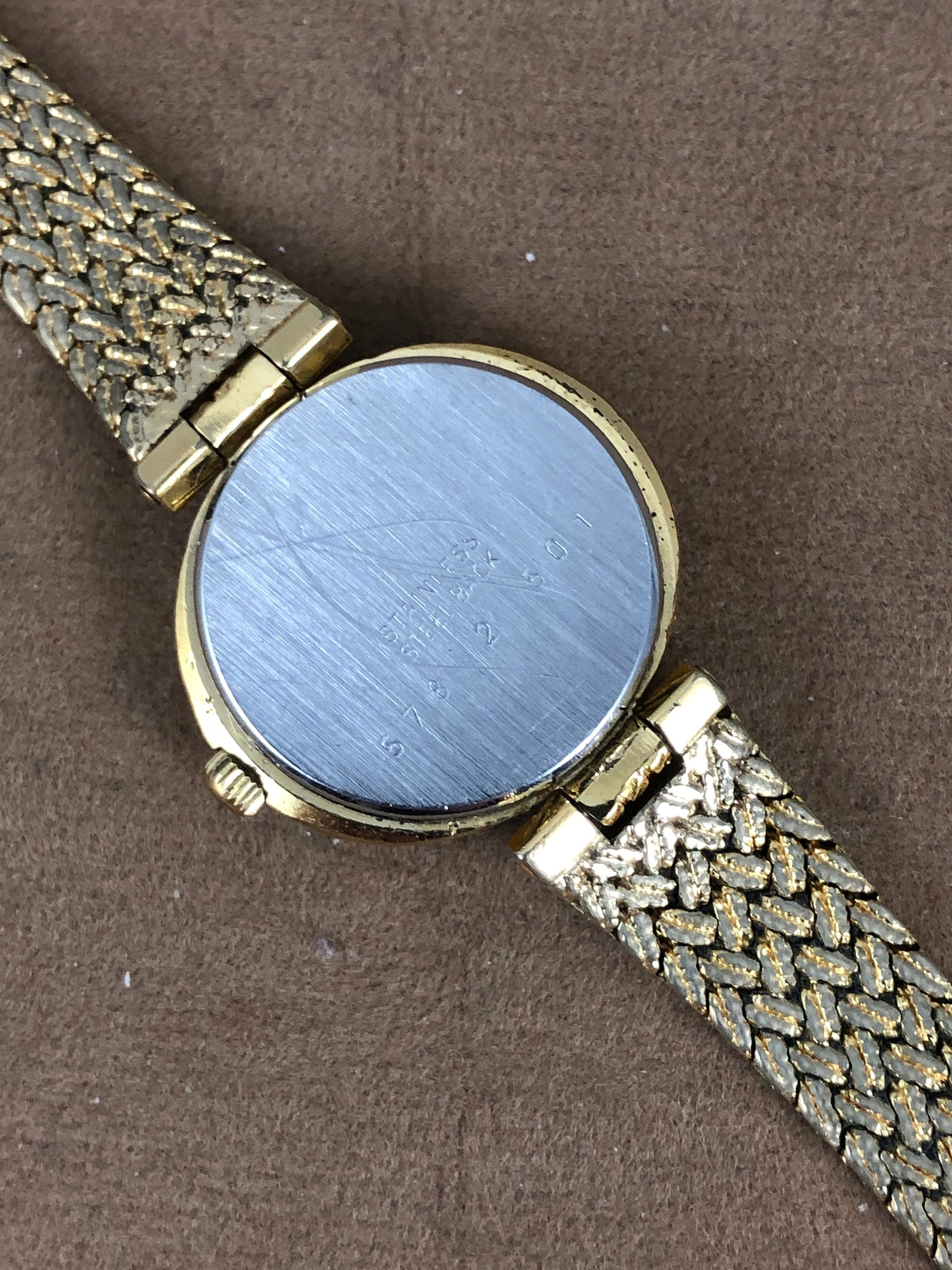 Vintage 1970's Bucherer Ladies Quartz Wrist Watch Gold Etsy