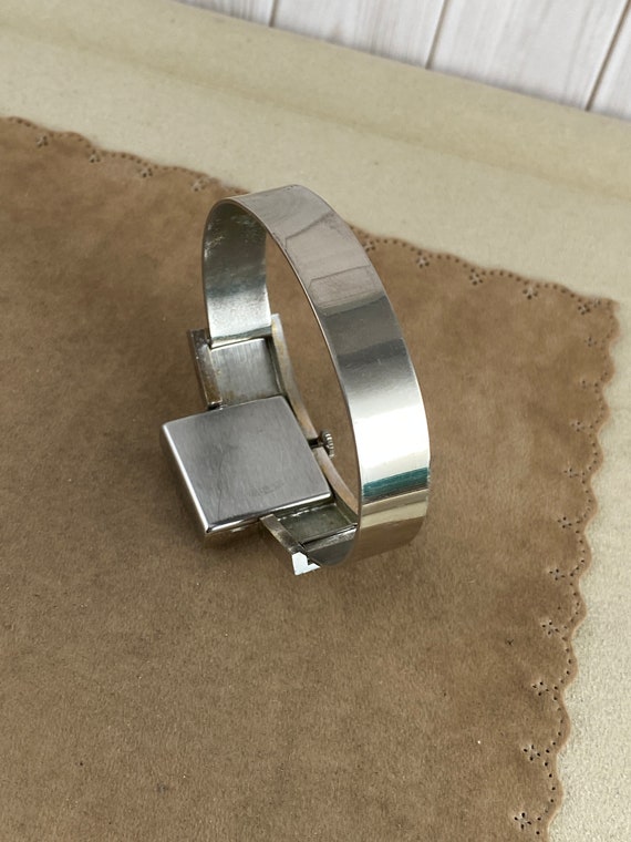 Vintage Women\'s Crawford 21 Jewels Asymmetrical Cuff Watch Vintage Crawford Women main image 4