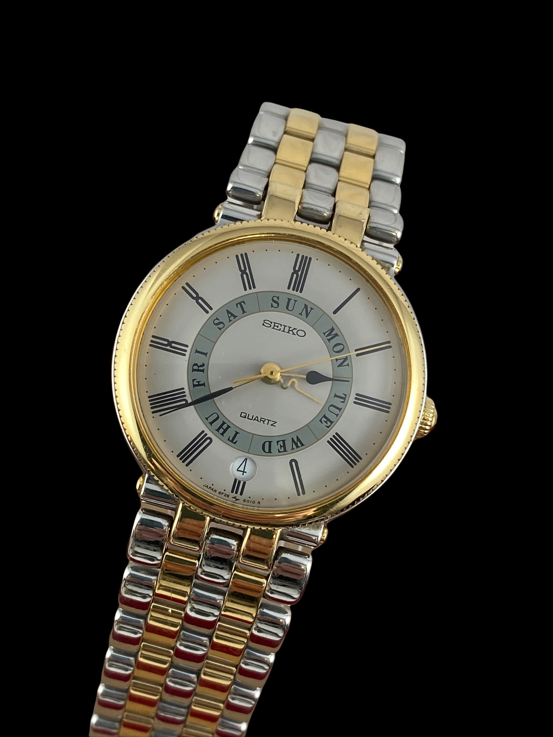 Vintage Extremely Rare SEIKO 2 Tone Gold and Silver Watch. Has - Etsy Sweden
