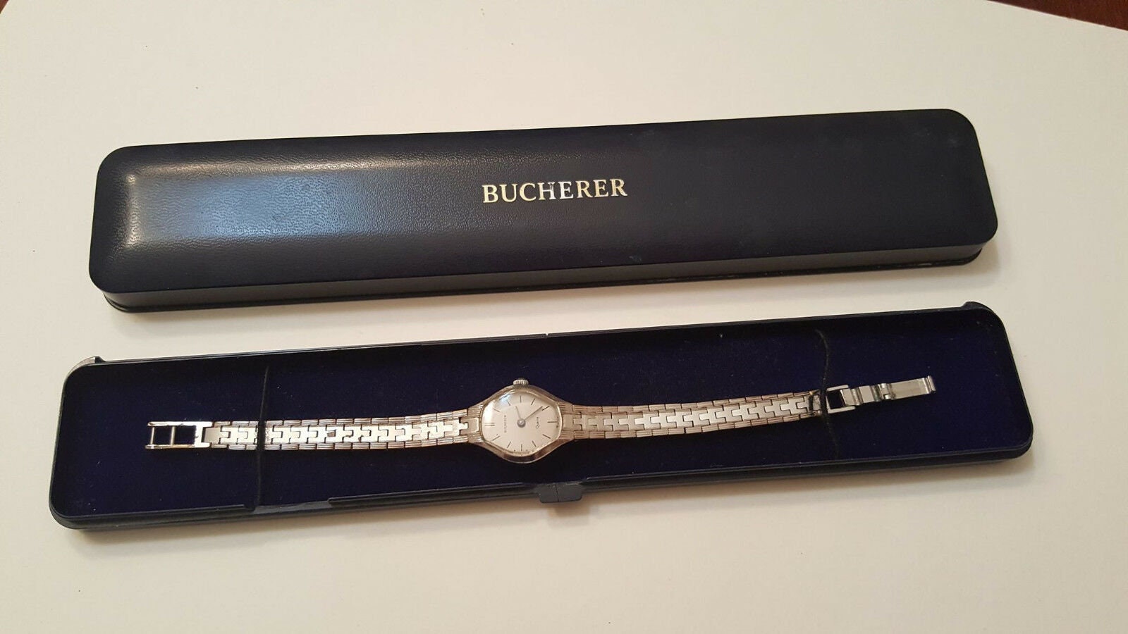 Vintage Ladies Bucherer Watch Silver Tone Battery 1970 - Etsy