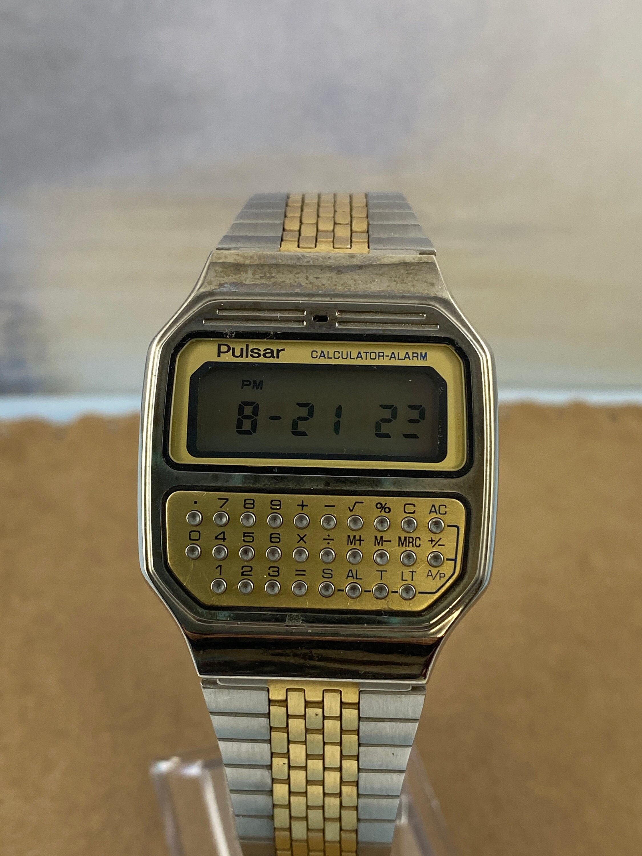 70s レアyashica digital calculator clock 70s Yashica Digital Calculator Clock Vintage LED Desk Clock