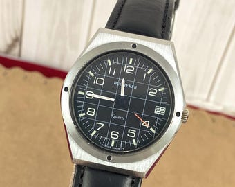 Vintage Givenchy Paris Watch 18K 10micron Gold Plated Date  display picture 1