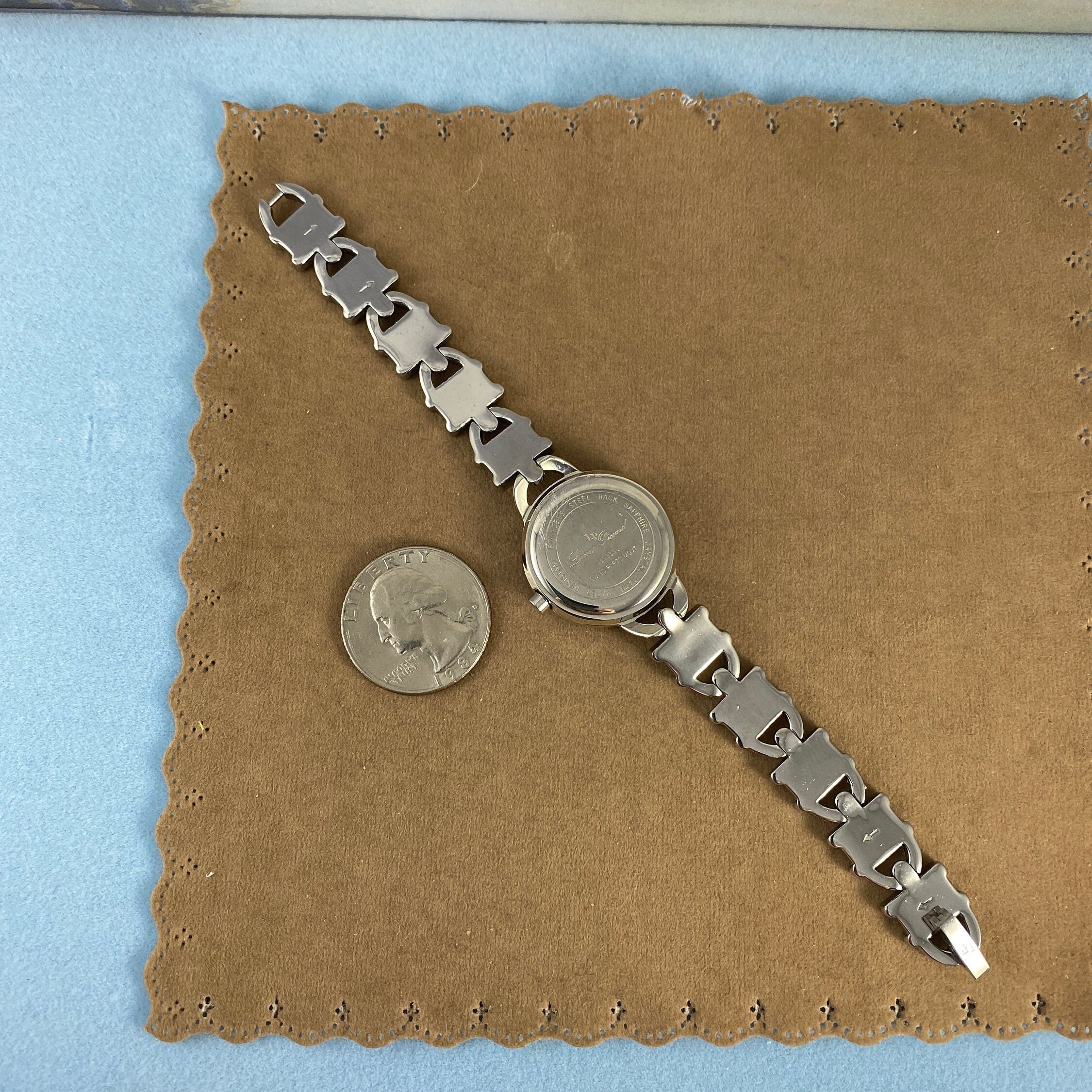 Stiunning Lucien Piccard White Sapphire Watch ?UPDATE?SOLD??????? ??????? ????  main image 2
