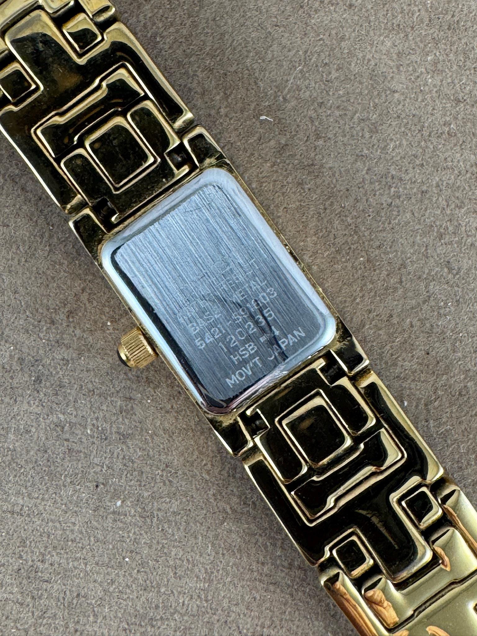 Vintage Citizen Elegance Quartz Watch: Gold Plated, Diamond  display picture 1