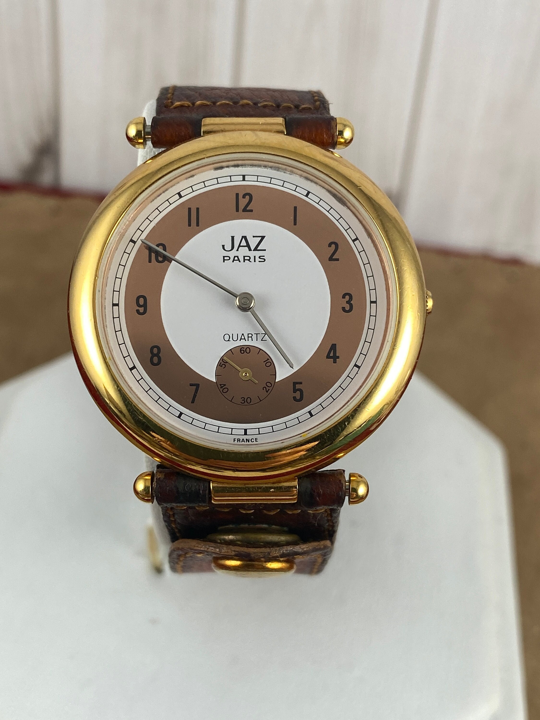 Vintage Jaz Paris Ladies Watch: French Designer, Two-tone Dial - Etsy