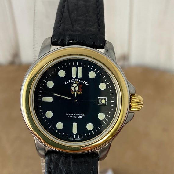 Vintage Giorgio Beverly Hills Swiss Made Watch: Two-tone  display picture 3