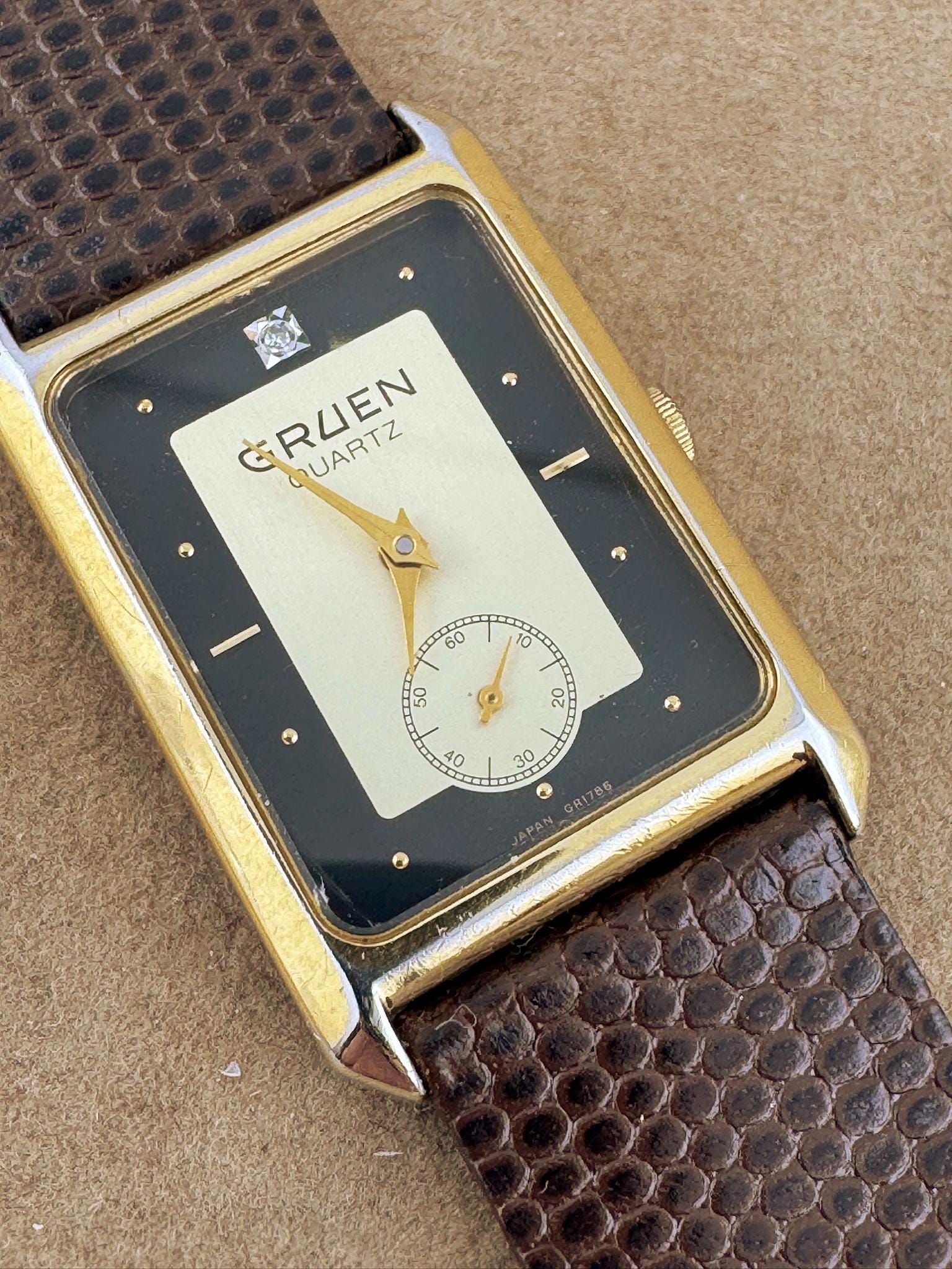 Vintage gruen watch - Etsy 日本