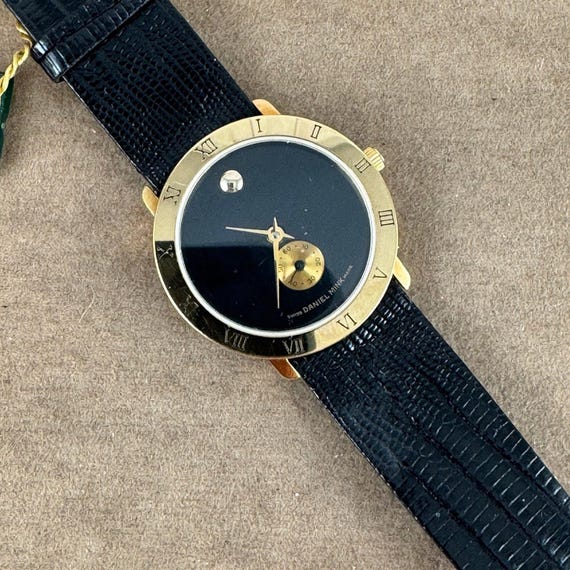 Vintage Daniel Mink Dress Watch: Gold Plated Bezel With  display picture 1